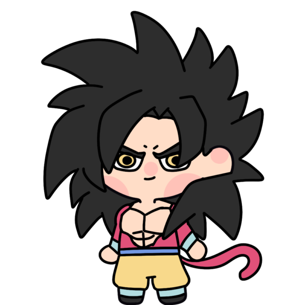 Son Goku SSJ4 Shimeji Mascota de Escritorio