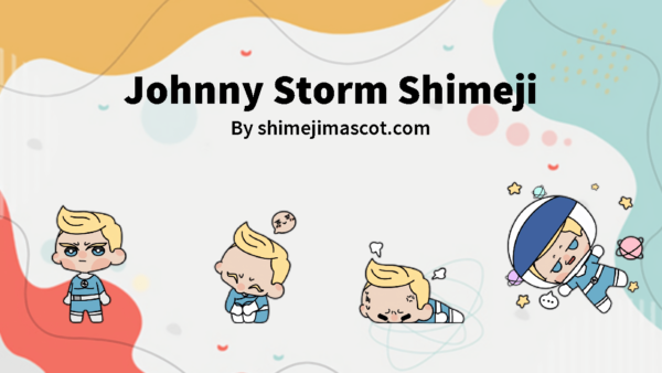 Johnny Storm Shimeji cover image - Beautiful Fantastic Four desktop pet