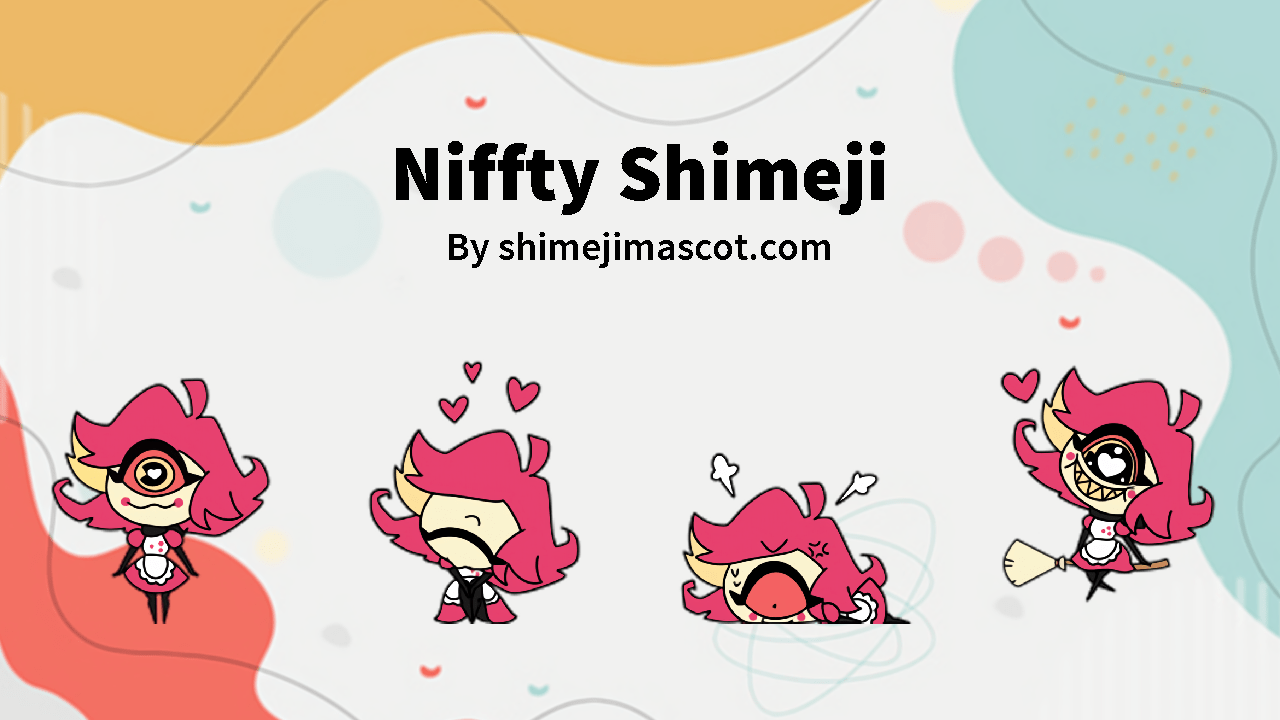 Niffty Shimeji cover image - Beautiful Hazbin Hotel desktop pet