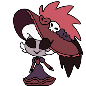 Rosie Shimeji avatar cute sticker - first frame shime1.png - Hazbin Hotel, Hellaverse character