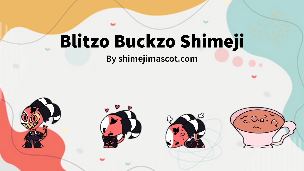 Blitzo Buckzo Shimeji cover image - Beautiful Hazbin Hotel, Hellaverse, Helluva Boss desktop pet
