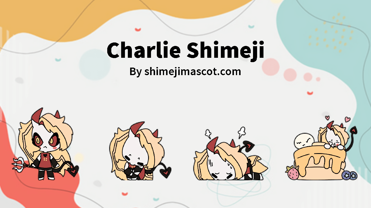 Charlie Shimeji cover image - Beautiful Hazbin Hotel, Hellaverse, Helluva Boss desktop pet