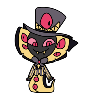 Sir Pentious Shimeji avatar cute sticker - first frame shime1.png - Hazbin Hotel, Hellaverse, Helluva Boss character