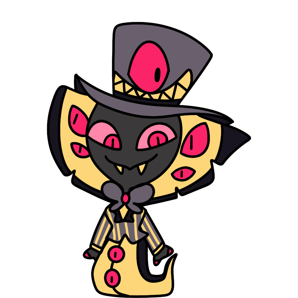 Sir Pentious Shimeji avatar cute sticker - first frame shime1.png - Hazbin Hotel, Hellaverse, Helluva Boss character