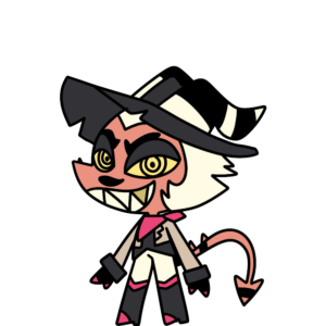 Striker Shimeji avatar cute sticker - first frame shime1.png - Hazbin Hotel, Hellaverse, Helluva Boss character