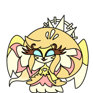 Speaker of God Shimeji avatar cute sticker - first frame shime1.png - Hazbin Hotel, Hellaverse, Helluva Boss character