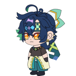 Kinich Shimeji avatar cute sticker - first frame shime1.png - Genshin Impact character