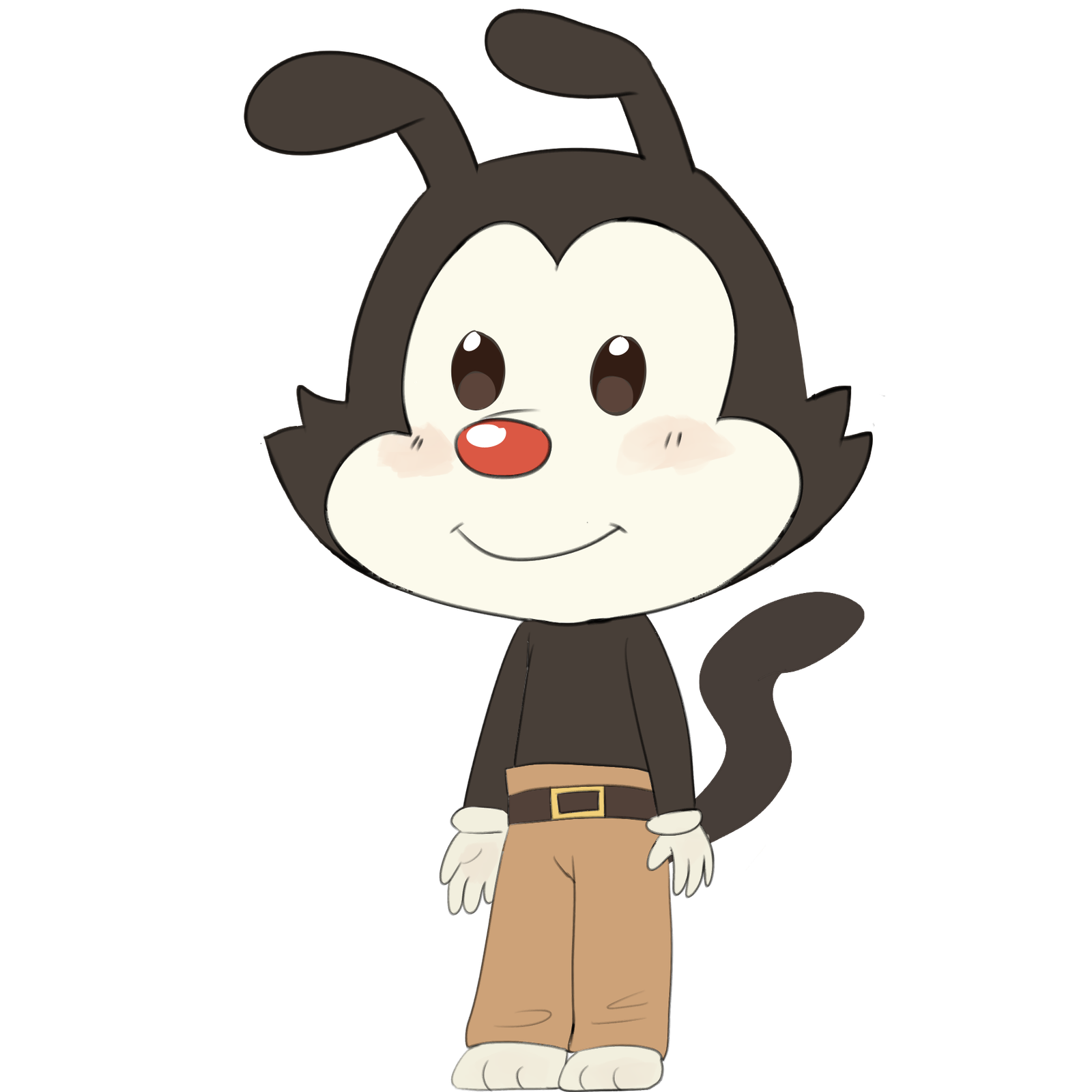 Yakko Warner Shimeji avatar cute sticker - first frame shime1.png - Animaniacs character