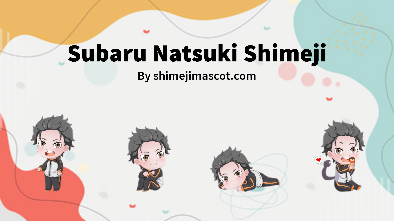 Subaru Natsuki Shimeji cover image - Beautiful Re Zero desktop pet