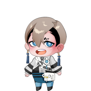 Zanka Nijiku Shimeji avatar cute sticker - first frame shime1.png - Gachiakuta character