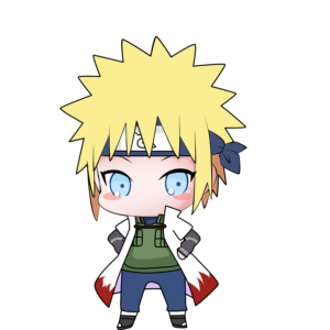 Minato Namikaze Shimeji avatar cute sticker - first frame shime1.png - Naruto character